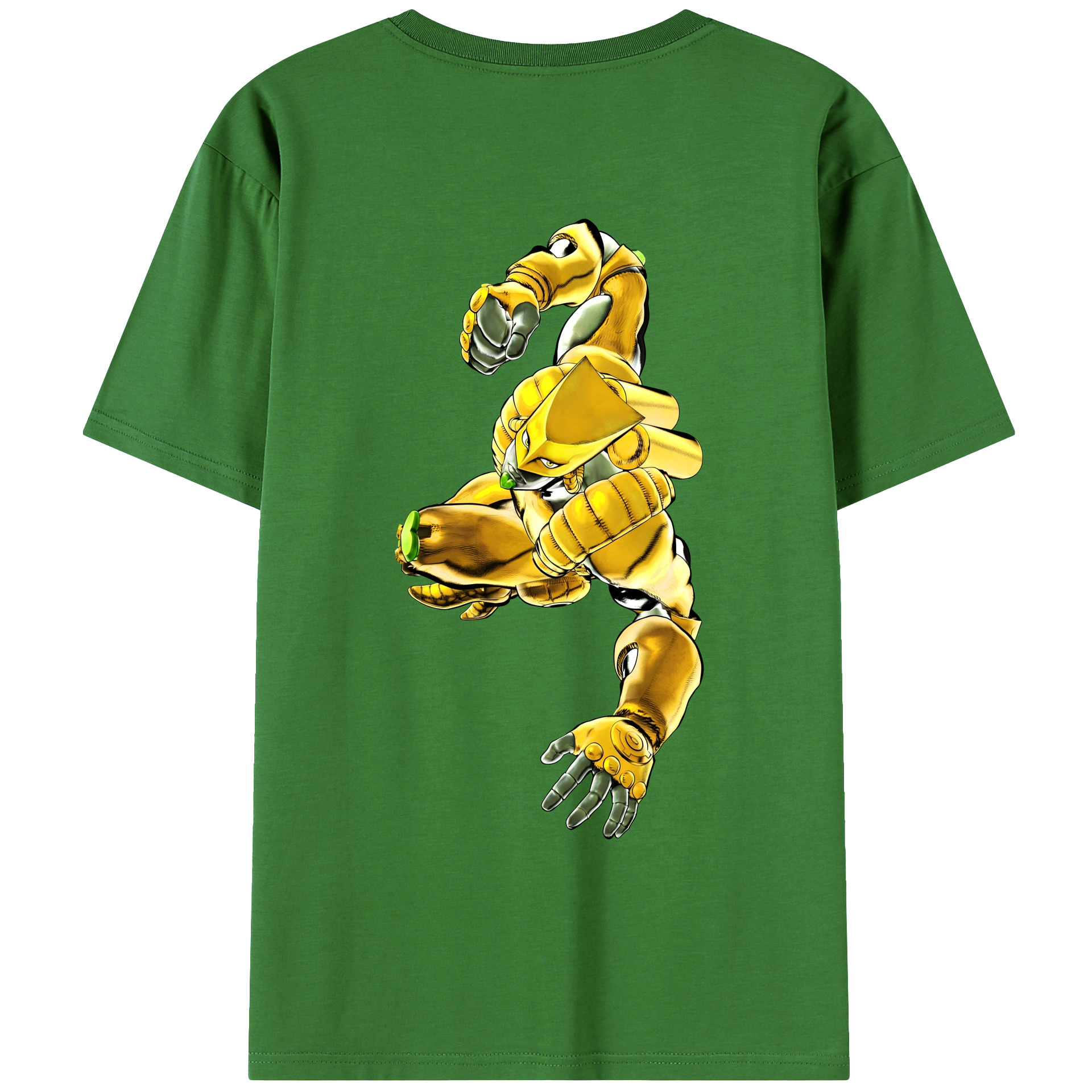 （画像用） ジョジョの奇妙な冒険 ディオ?ブランドー JoJo's Bizarre Adventure Dio Brando レディース半袖Tシャツ(バックプリント)